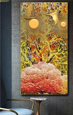 File in lụa File tranh hiện đại Sơn Dầu AT2537 (tân cổ điển) File tranh hiện đại Sơn Dầu AT2537