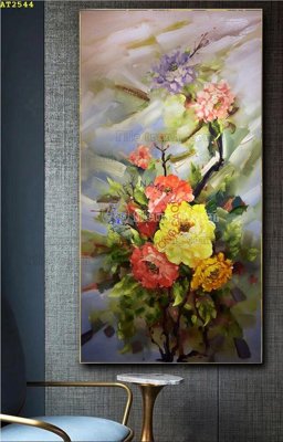 File tranh File tranh hiện đại Sơn Dầu AT2544 (gốc) chủ đề thiên nhiên