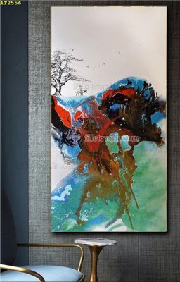 Ảnh mô tả file gốc in mica File tranh hiện đại Sơn Dầu AT2556