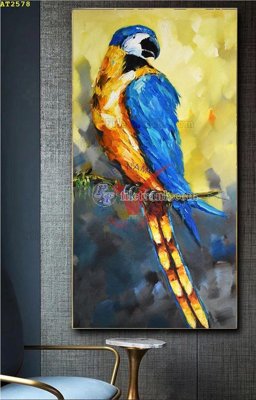 Ảnh gốc File tranh hiện đại Sơn Dầu AT2578 (siêu chi tiết) để in ấn