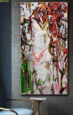 File tranh File tranh hiện đại Sơn Dầu AT2582 (ảnh gốc) không bị mờ