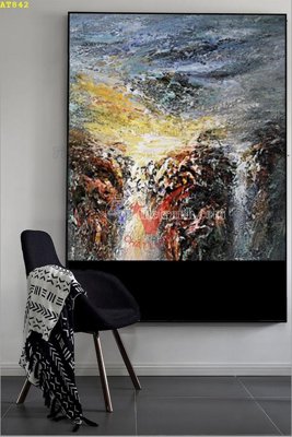 File gốc File tranh hiện đại Sơn Dầu AT842 (chuẩn CMYK) cho nhà in