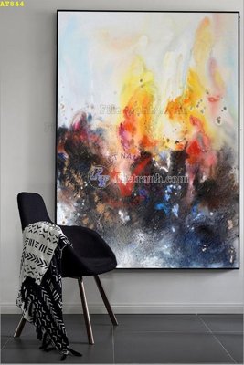 Chi tiết file tranh tráng gương File tranh hiện đại Sơn Dầu AT844 (ảnh gốc)