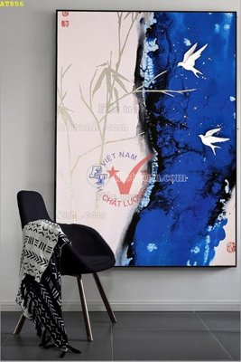 File tranh gốc File tranh hiện đại Sơn Dầu AT856 (bản quyền) file PSD