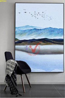 File gốc File tranh hiện đại Sơn Dầu AT941 (chủ đề hiện đại) trang trí