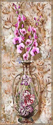 File gốc file gốc bình hoa B106 (in 3D) nghệ thuật