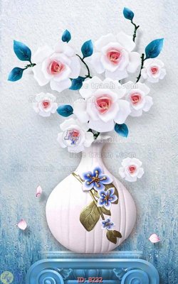 File ảnh file gốc bình hoa B232 (gốc) cho trang trí nội thất