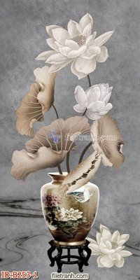 File gốc file gốc bình hoa B253 (PSD/TIFF) độ phân giải cao