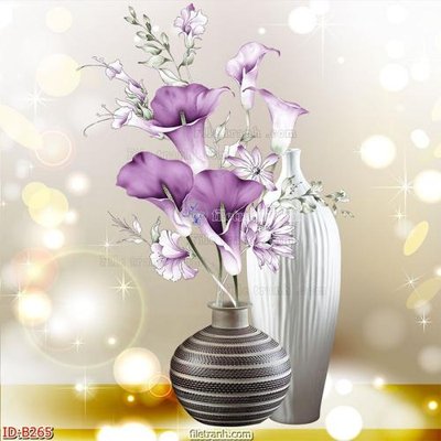 File gốc file gốc bình hoa B265 (ảnh chi tiết) để in lụa