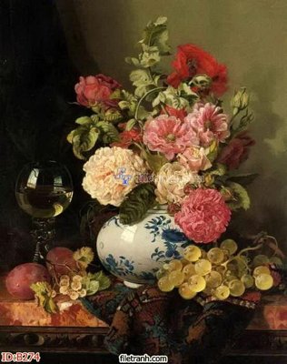 File in trần file gốc bình hoa B274 (bản gốc) 5D