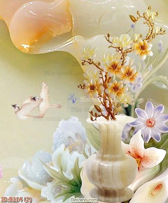 File gốc file gốc bình hoa B314 (in ấn) màu sắc trung thực