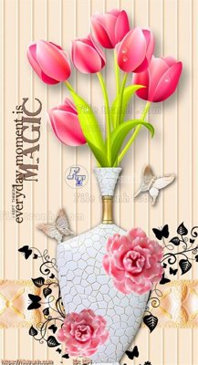 Tải file gốc file gốc bình hoa B34 dùng cho in ấn