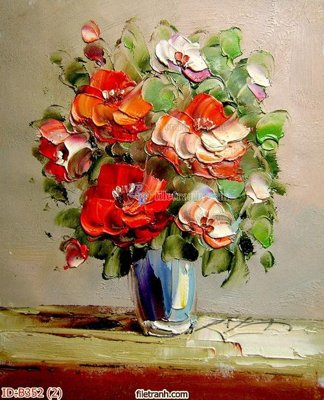 File gốc file gốc bình hoa B352 (phong cách) cổ điển