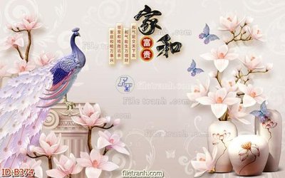 Tải file file gốc bình hoa B374 (gốc) làm file in ấn