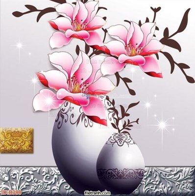 File gốc file gốc bình hoa B380 (PSD/TIFF) độ phân giải cao