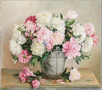 File tranh file gốc bình hoa B416 (ảnh gốc) cho in ấn kỹ thuật số