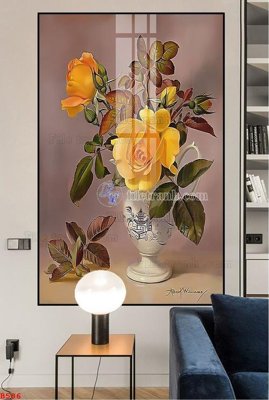 Tải file gốc File tranh bình hoa B586 (bản PSD) còn layer