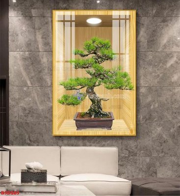 File gốc File tranh bình hoa 5D ô trưng bày đèn rọi B5D285 (cho in 3D) độc đáo