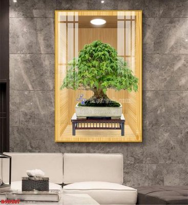 Tải file gốc File tranh bình hoa 5D ô trưng bày đèn rọi B5D287 (in bạt) quảng cáo