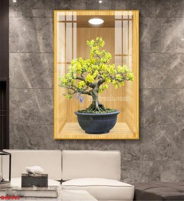 Tệp tin gốc File tranh bình hoa 5D ô trưng bày đèn rọi B5D343 (chất lượng cao) File tranh bình hoa 5D ô trưng bày đèn rọi B5D343