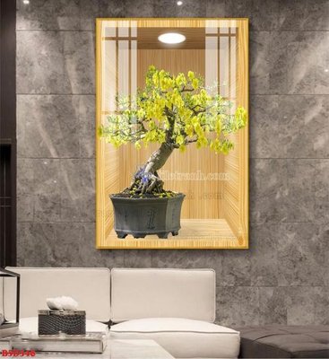 File tranh File tranh bình hoa 5D ô trưng bày đèn rọi B5D348 (gốc) chủ đề động vật