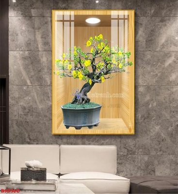 Tải file gốc File tranh bình hoa 5D ô trưng bày đèn rọi B5D360 (bản PSD) còn layer