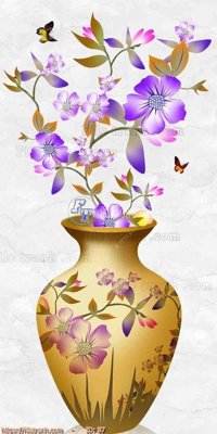 Tải file gốc file gốc bình hoa B7 (in khổ lớn) không vỡ