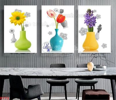 Download file File tranh bình hoa B772 (gốc) in mica ốp bếp