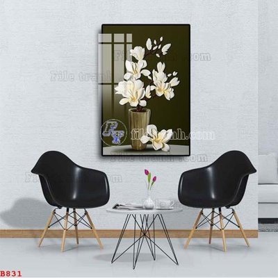 Tải file File tranh bình hoa B831 (gốc) chủ đề tôn giáo