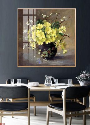 Download file File tranh bình hoa B868 (gốc) cho xưởng in