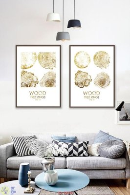 Hình ảnh file gốc in trần nhà File tranh bộ bắc âu BA593