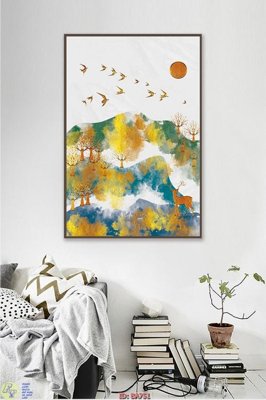 Chi tiết file gốc File tranh bộ bắc âu BA751 (cho in tráng gương)