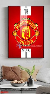 File in ấn File tranh treo bóng đá BD802 chuyên nghiệp