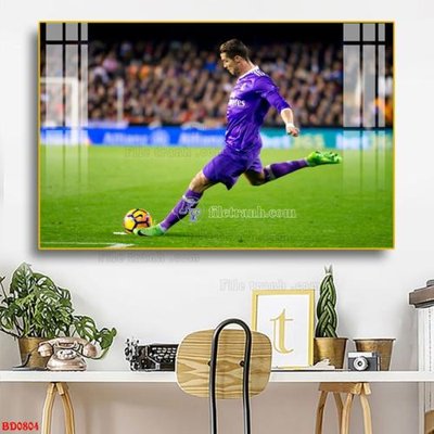 Hình ảnh file gốc File tranh treo bóng đá BD804 cho in UV