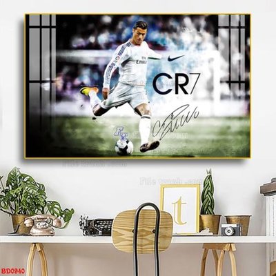 File gốc in ấn File tranh treo bóng đá BD940 (sẵn sàng tải về)