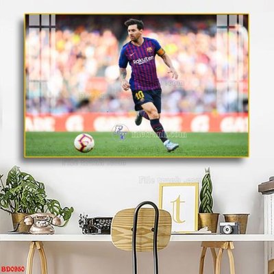 File gốc File tranh treo bóng đá BD950 (chuẩn màu) cho in offset