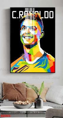 Ảnh gốc File tranh treo bóng đá BD975 (độ nét cao) in mica