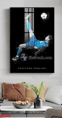 File tranh File tranh treo bóng đá BD992 (bản gốc) in lụa 5D