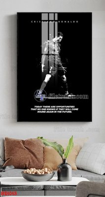 File tranh File tranh treo bóng đá BD1043 (bản gốc) trang trí văn phòng