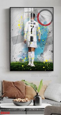 Tải file gốc File tranh treo bóng đá BD1046 (in không vỡ ảnh)