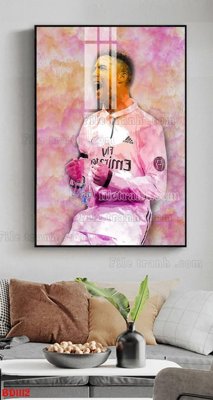 File in trần File tranh treo bóng đá BD1112 (file gốc) xuyên sáng