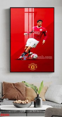 Tải file File tranh treo bóng đá BD1134 (ảnh gốc) in tráng gương