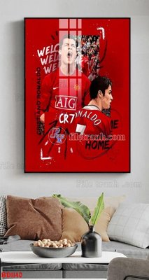 File tranh File tranh treo bóng đá BD1140 (bản gốc) trang trí văn phòng