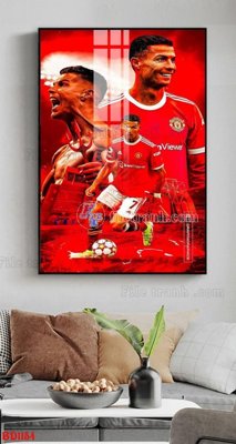 File gốc File tranh treo bóng đá BD1154 (in tráng gương) hiện đại