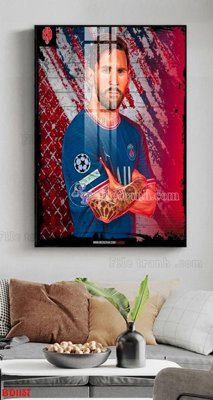 File gốc File tranh treo bóng đá BD1157 (PSD/TIFF) độ phân giải cao