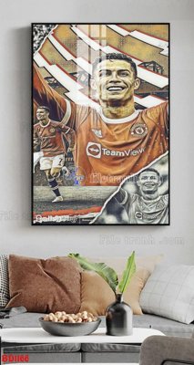 File gốc File tranh treo bóng đá BD1166 (bản quyền) cho in ấn