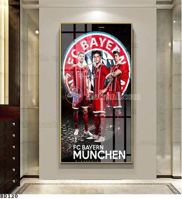 Tải file gốc File tranh treo bóng đá BD119 (in khổ lớn) không mờ