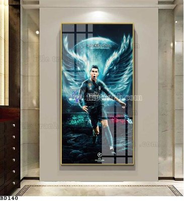 Tệp tin gốc File tranh treo bóng đá BD139 (dùng cho in) File tranh treo bóng đá BD139