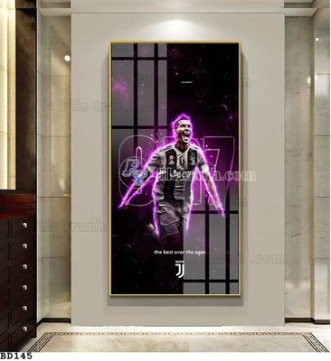 File PSD File tranh treo bóng đá BD144 (gốc) tách lớp chi tiết