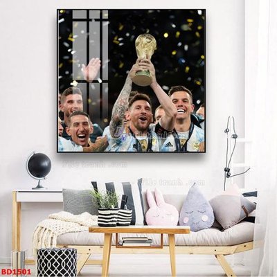 File gốc File tranh treo bóng đá BD1501 (PNG) không nền chất lượng